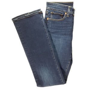 Spanx 5 Pocket Slim Boot Cut Womens Jeans Medium Wash Stretch Size Small